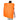 Back view of Stadium Seat Reclining Bleacher Chair-Orange