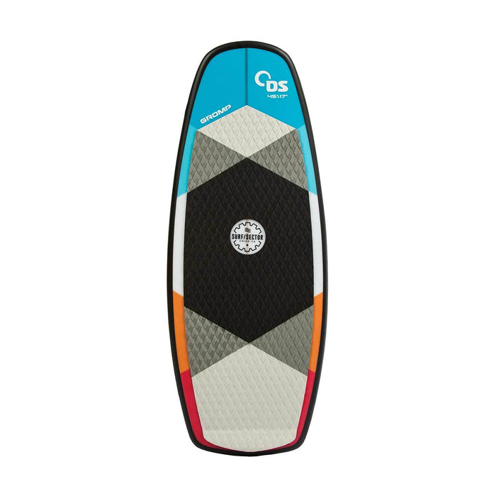 Front view of Gromp Kids Wakesurf Board - 3'9"/Shallow Double Concave Base Contour 