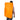 Back view of Stadium Seat Reclining Bleacher Chair-Orange