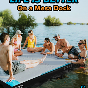 10ft x 6.5ft Mesa Dock Inflatable Floating Platform