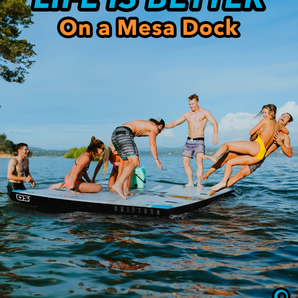 8ft x 6ft Mesa Dock Inflatable Floating Platform