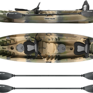 kayak camping toni Teton 120 Tandem Kayak Package
