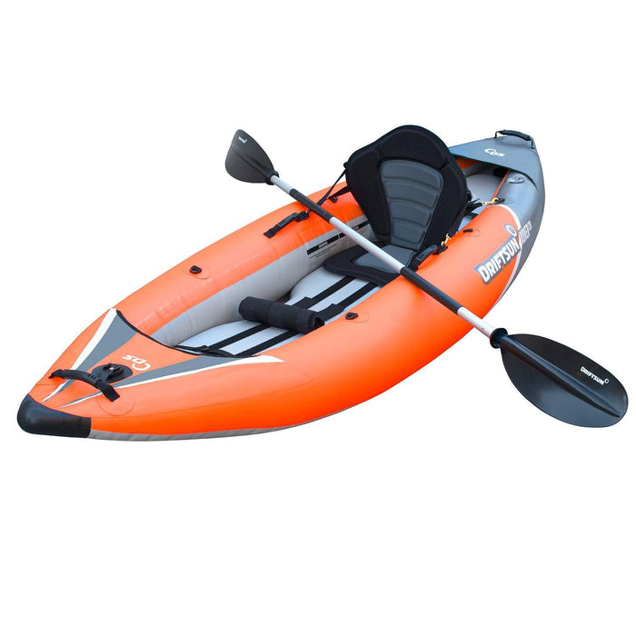 White water kayak facing to the left