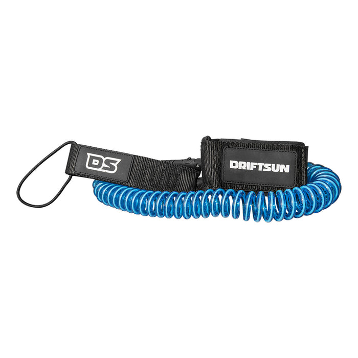 Driftsun SUP Coiled Ankle leash for Stand Up Paddle Boards and Surfboards